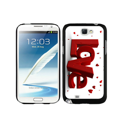 Valentine Sweet Love Samsung Galaxy Note 2 Cases DUN - Click Image to Close